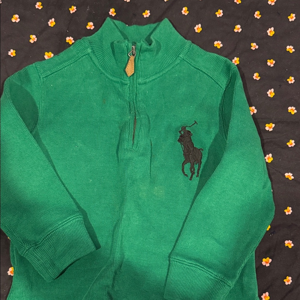 Polo by Ralph Lauren Kids Green Pullover